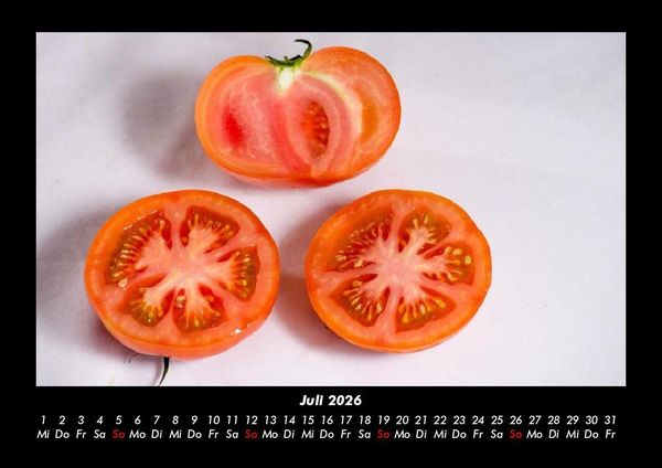Produktbild: Gem&uuml;sekalender 2026 Fotokalender DIN A3