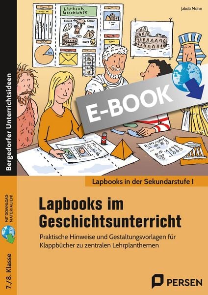 Produktbild: Lapbooks im Geschichtsunterricht - 7./8. Klasse
