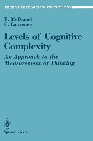 Produktbild: Levels of Cognitive Complexity