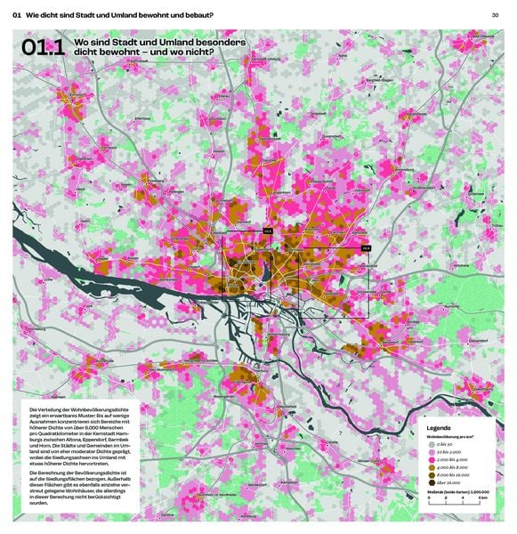 Produktbild: Stadt-Umland-Atlas Hamburg
