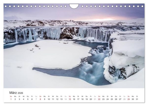 Produktbild: Wasserf&auml;lle Europas (Wandkalender 2026 DIN A4 quer), CALVENDO Monatskalender