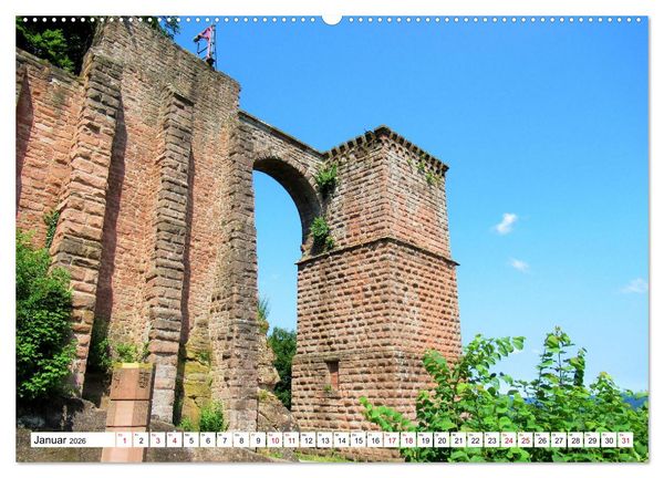 Produktbild: S&uuml;dliche Weinstra&szlig;e und S&uuml;dwestpfalz (Wandkalender 2026 DIN A2 quer), CALVENDO Monatskalender