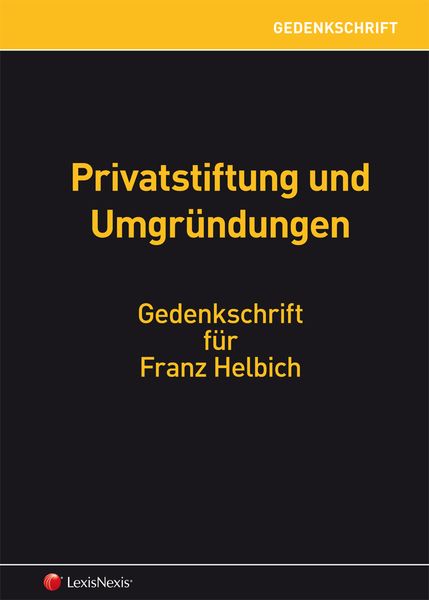 Produktbild: Gedenkschrift Franz Helbich