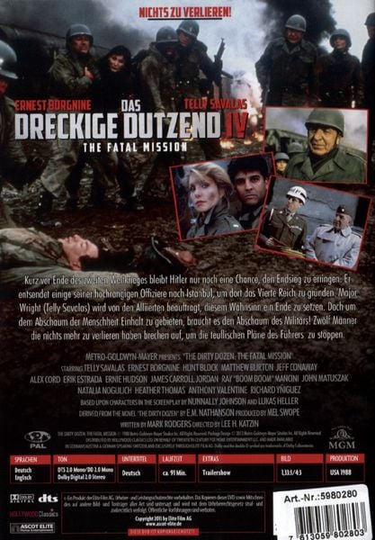 Produktbild: Das dreckige Dutzend 4 - The fatal mission