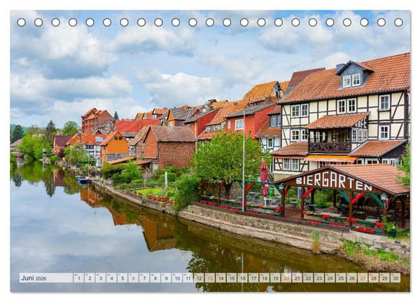 Produktbild: Bad Sooden-Allendorf Impressionen (Tischkalender 2026 DIN A5 quer), CALVENDO Monatskalender