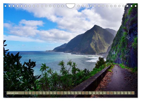 Produktbild: Erlebe mit mir Madeira (Wandkalender 2026 DIN A4 quer), CALVENDO Monatskalender