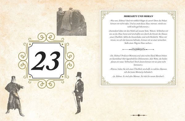 Produktbild: Sherlock Holmes' Adventskalender der Logikr&auml;tsel