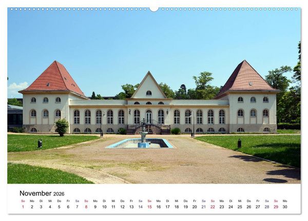 Produktbild: Solbad an der Saale - Bad K&ouml;sen (hochwertiger Premium Wandkalender 2026 DIN A2 quer), Kunstdruck in Hochglanz
