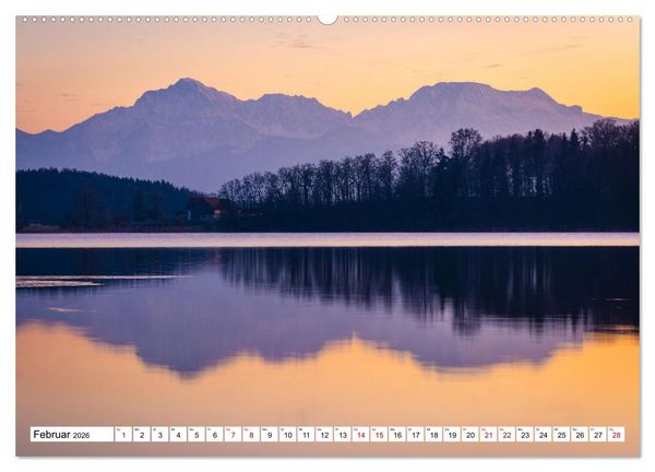 Produktbild: Berchtesgadener Alpen - Landschaften zum Tr&auml;umen (hochwertiger Premium Wandkalender 2026 DIN A2 quer), Kunstdruck in Hochglanz