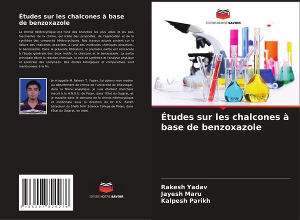 Produktbild: &Eacute;tudes sur les chalcones &agrave; base de benzoxazole