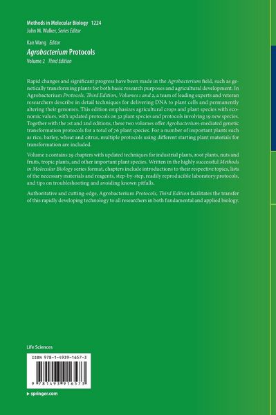 Produktbild: Agrobacterium Protocols