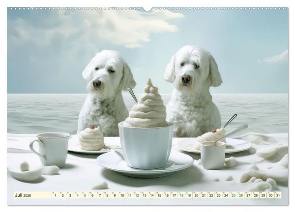 Produktbild: Die Desserttafel ist gedeckt - Humorbilder (Wandkalender 2026 DIN A2 quer), CALVENDO Monatskalender