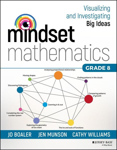 Produktbild: Mindset Mathematics: Visualizing and Investigating Big Ideas, Grade 8