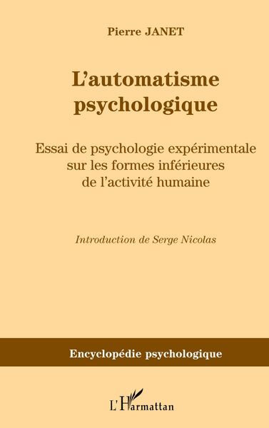 Produktbild: L'automatisme psychologique