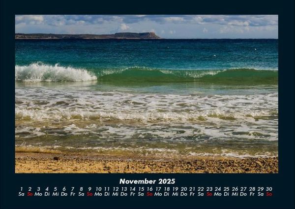 Produktbild: Meereslandschaft 2025 Fotokalender DIN A4