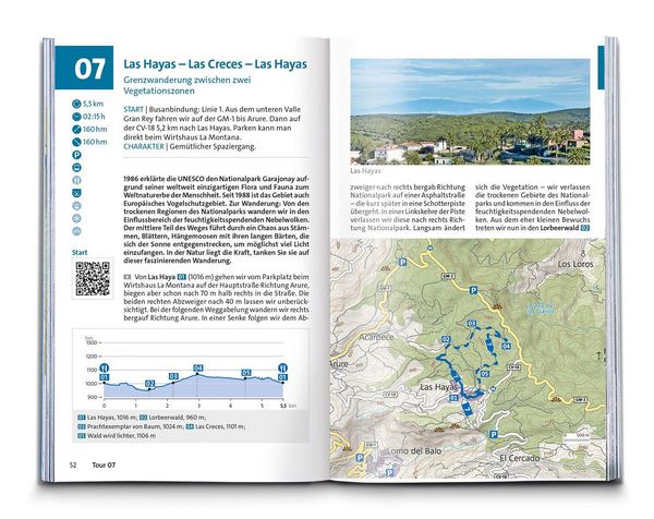 Produktbild: KOMPASS Wanderf&uuml;hrer La Gomera, mit Fernwanderweg GR-132, 75 Touren mit Extra-Tourenkarte
