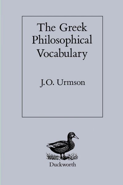 Produktbild: Greek Philosophical Vocabulary