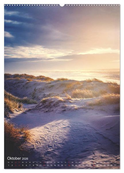 Produktbild: Farbenpracht Nordsee (hochwertiger Premium Wandkalender 2026 DIN A2 hoch), Kunstdruck in Hochglanz