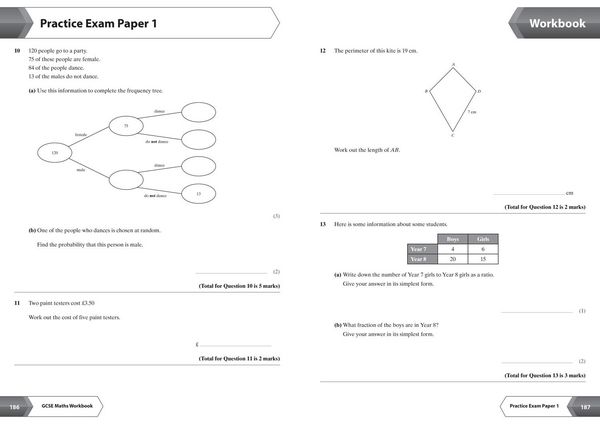 Produktbild: Edexcel GCSE 9-1 Maths Foundation All-in-One Complete Revision and Practice