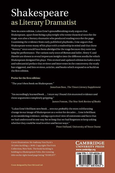 Produktbild: Shakespeare as Literary Dramatist