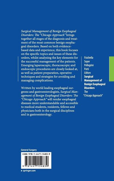 Produktbild: Surgical Management of Benign Esophageal Disorders