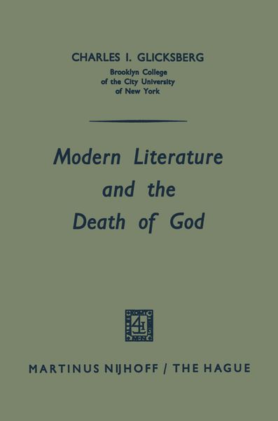 Produktbild: Modern Literature and the Death of God
