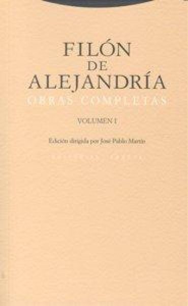 Produktbild: Filon De Alejandria. Obras. 1