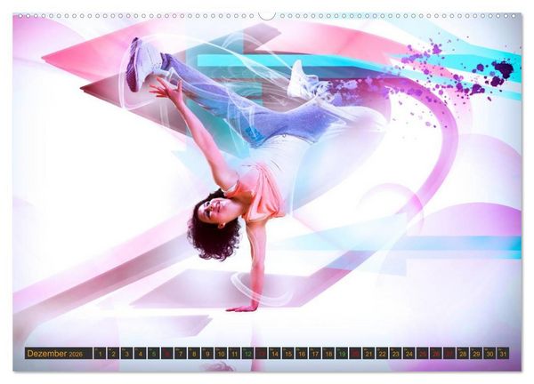 Produktbild: HipHopDance (Wandkalender 2026 DIN A2 quer), CALVENDO Monatskalender