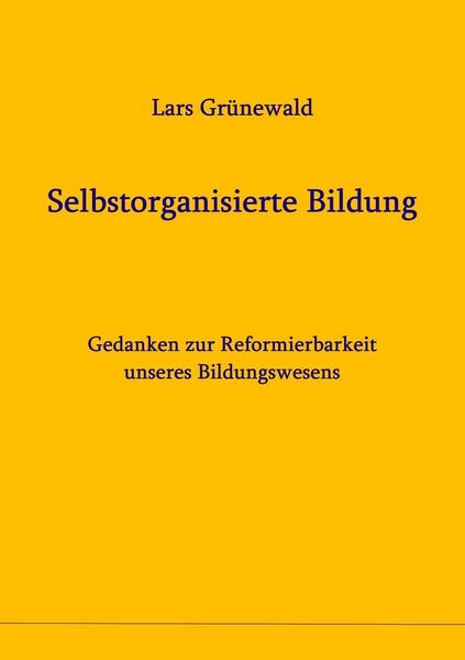 Produktbild: Selbstorganisierte Bildung