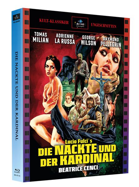 Produktbild: Die Nackte und der Kardinal - Mediabook - Limitiert auf 333 St&uuml;ck - Cover A (Blu-ray + DVD)