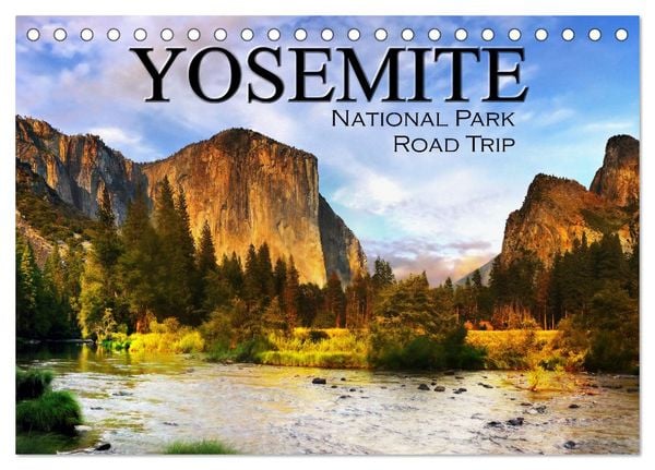 Produktbild: Yosemite National Park Road Trip (Desk Calendar 2026 DIN A5 landscape), CALVENDO 12 Month DeskCalendar