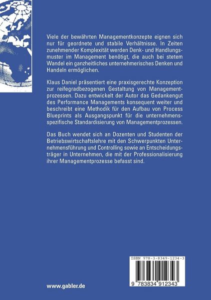 Produktbild: Managementprozesse und Performance
