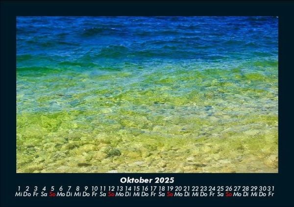 Produktbild: Meereslandschaft 2025 Fotokalender DIN A5