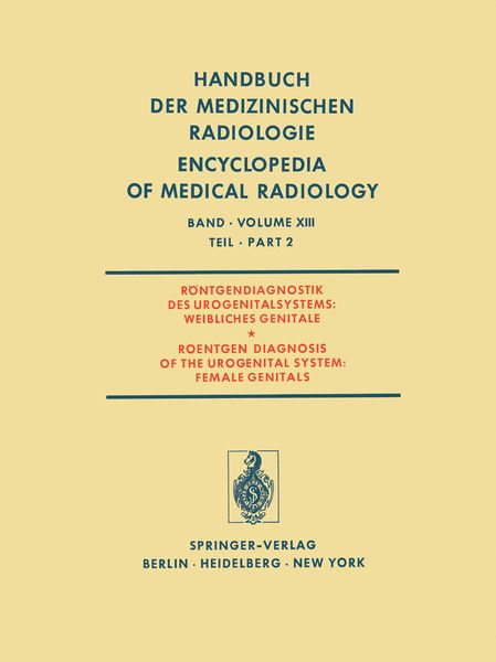 Produktbild: R&ouml;ntgendiagnostik des Urogenitalsystems / Roentgen Diagnosis of the Urogenital System