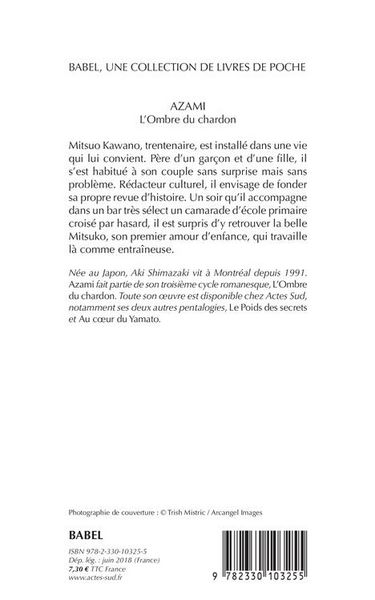 Produktbild: Azami. L'ombre du chardon