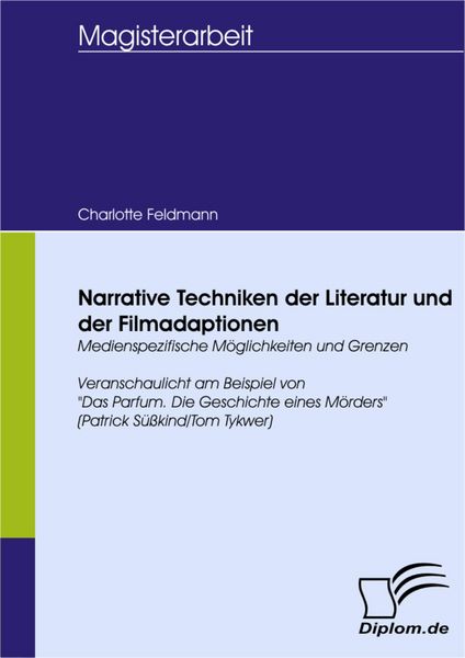 Produktbild: Narrative Techniken der Literatur und der Filmadaptionen