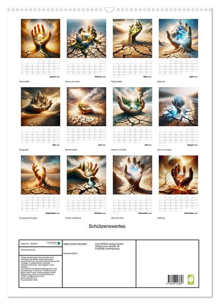 Produktbild: Sch&uuml;tzenswertes (Wandkalender 2026 DIN A2 hoch), CALVENDO Monatskalender