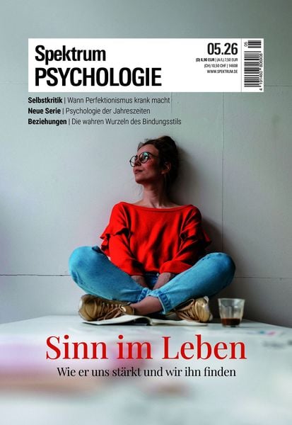 Produktbild: Spektrum Psychologie 5/2026 Sinn im Leben