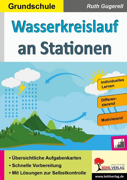 Produktbild: Wasserkreislauf an Stationen / Grundschule