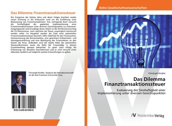 Produktbild: Das Dilemma Finanztransaktionssteuer
