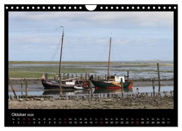 Produktbild: Texel, eine Perle Hollands (Wandkalender 2026 DIN A4 quer), CALVENDO Monatskalender