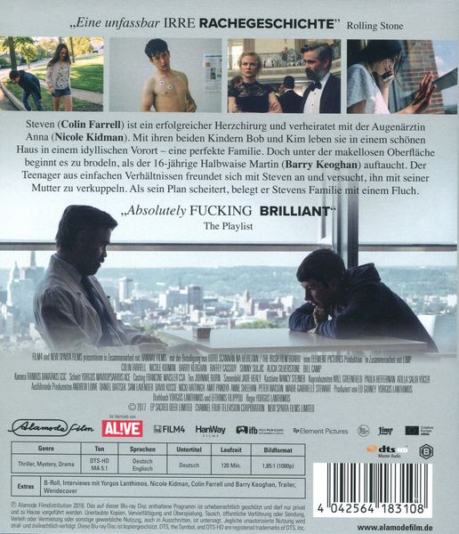 Produktbild: The Killing of a Sacred Deer