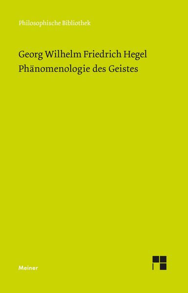 Produktbild: Ph&auml;nomenologie des Geistes