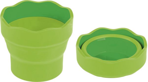 Produktbild: Faber-Castell Wasserbecher Clic&Go hellgr&uuml;n