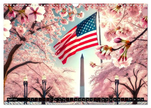 Produktbild: USA - Der amerikanische Geist (Wandkalender 2026 DIN A3 quer), CALVENDO Monatskalender