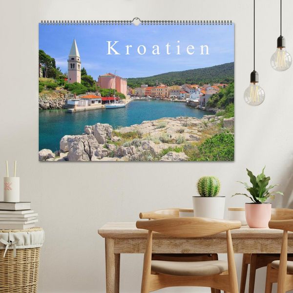 Produktbild: Kroatien (Wandkalender 2026 DIN A2 quer), CALVENDO Monatskalender