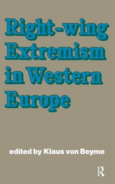 Produktbild: Right-wing Extremism in Western Europe