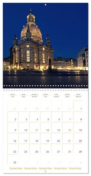 Produktbild: Romantic Dresden (Wall Calendar 2026 12 &times; 12 Inch) CALVENDO 12 Month Wall Calendar