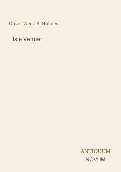Produktbild: Elsie Venner
