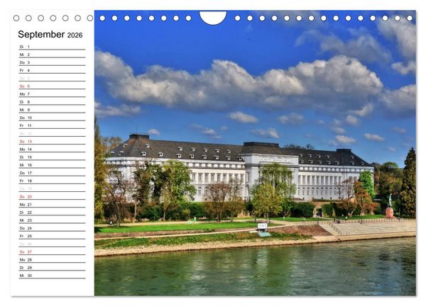 Produktbild: Der Koblenz Kalender (Wandkalender 2026 DIN A4 quer), CALVENDO Monatskalender